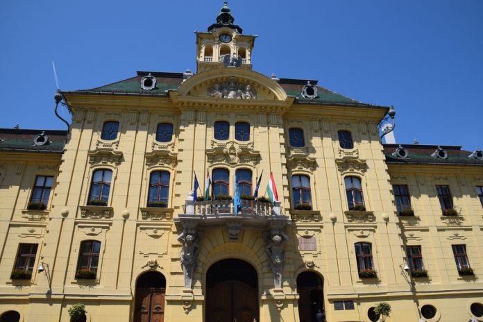 mairie de Szeged Hongrie