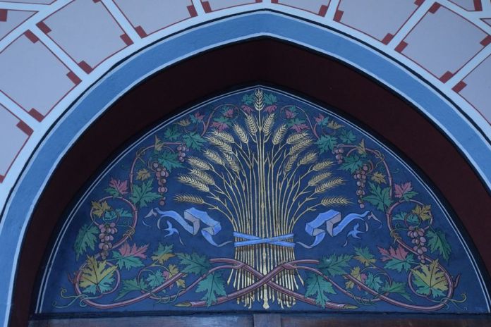 panneau chapelle Abbadia Hendaye