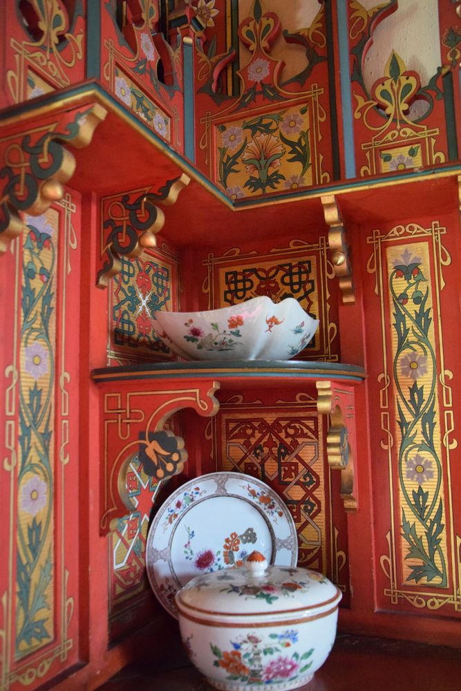 encoignure compagnie des Indes Abbadia Hendaye