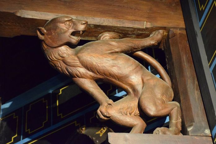 bête fantastique Abbadia Hendaye