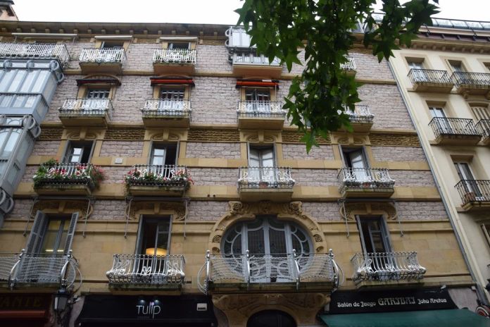 maison ramon cortazar calle Garibay, Saint-Sébastien, Donostia Espagne