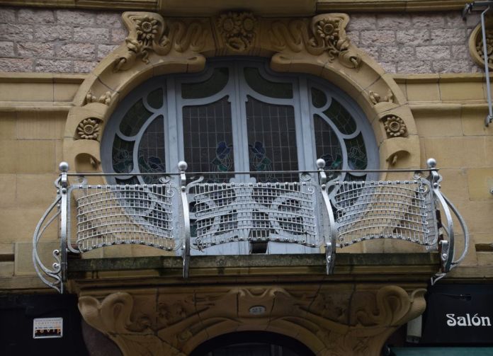 balcon calle Garibay Saint-Sébastien, Donostia