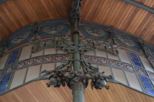 ferronneries vitraux kiosque à musique Saint-Sébastien Donostia