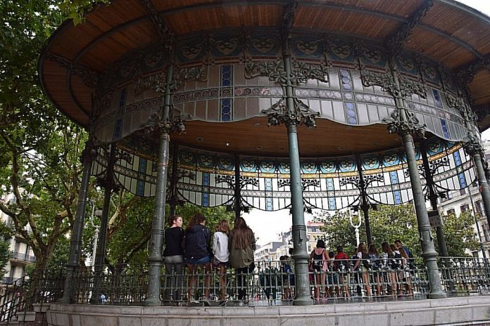 kiosque à musique ricardo Magdalena Saint-Sébastien Donostia