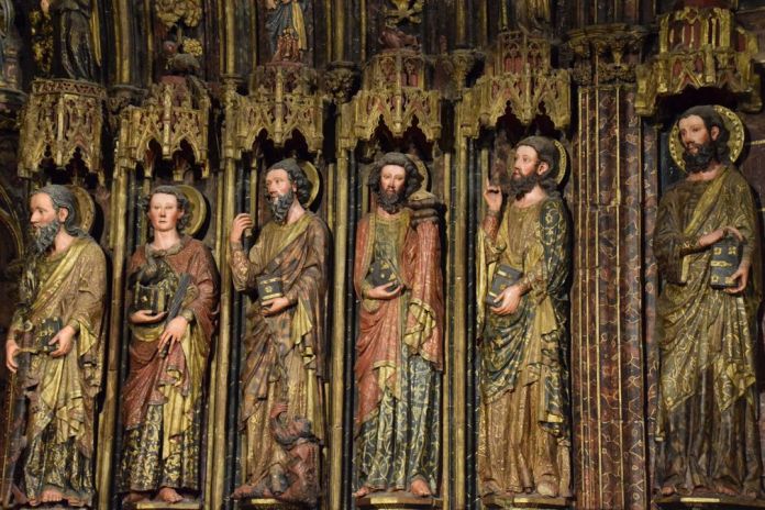 détail Santa Maria de los Reyes La Guardia Rioja