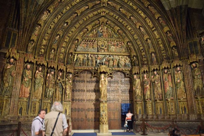 portail Santa Maria de los Reyes La Guardia Rioja