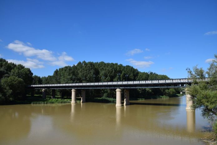 Ebre Logrono Rioja pont de fer
