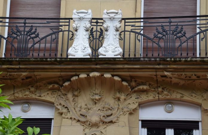 balcon calle prim Saint-Sébastien Donostia