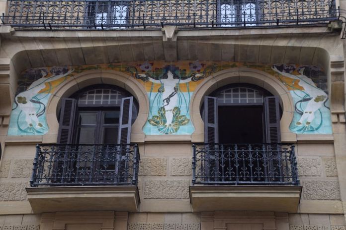 céramique daniel Zuloaga calle Prim Saint-Sébastien Donostia