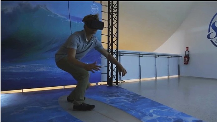 Virtual surf cité de l'océan Biarritz