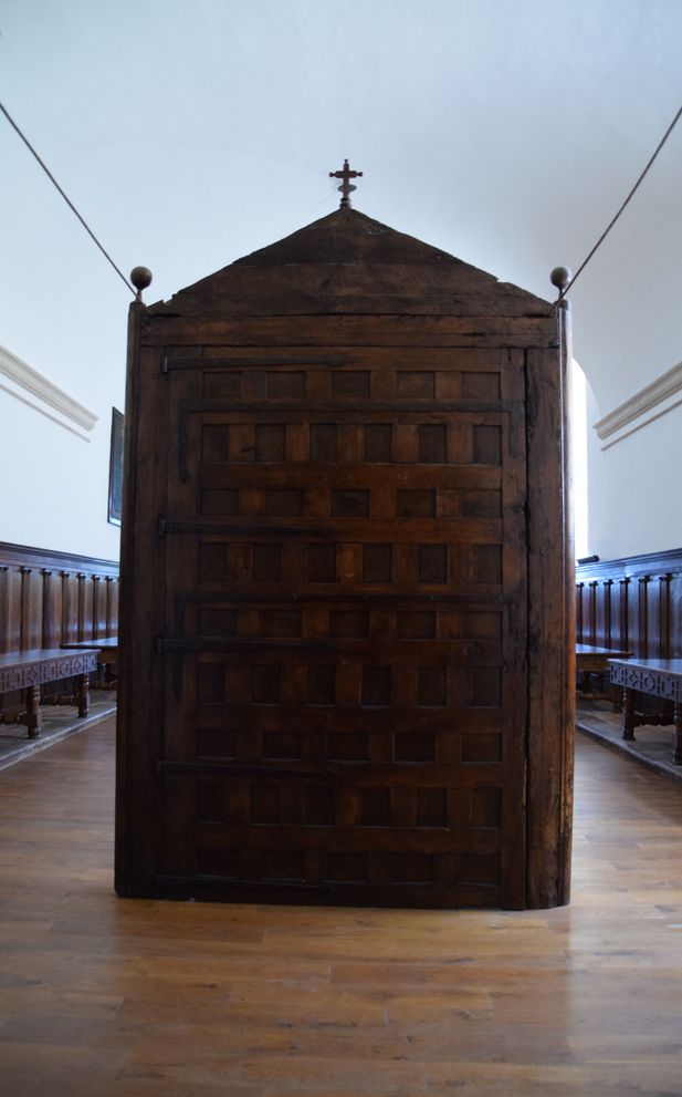 écran réfectoire Yuso San Millan de la Cogolla La Rioja