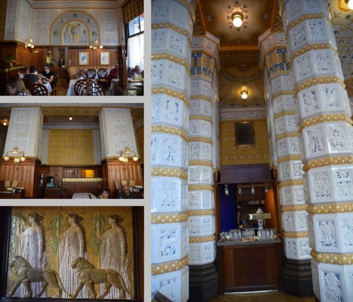 céramiques Hotel Art déco impérial Prague