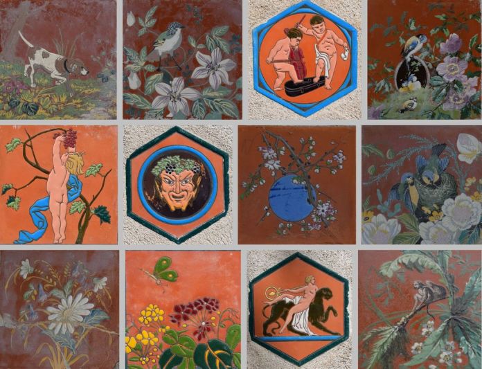 carreaux maison aux assiettes