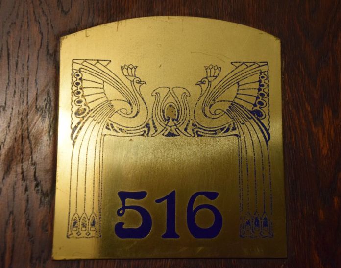 porte chambre Hôtel Pariz chambre Prague