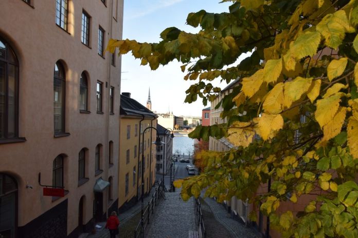 escaliers Hornsgatan Stockholm suède sweden