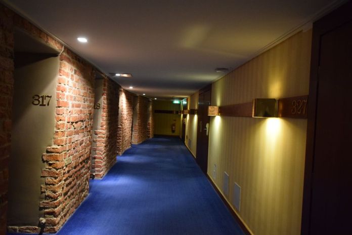 couloir first hotel reisen stockholm suède sweden