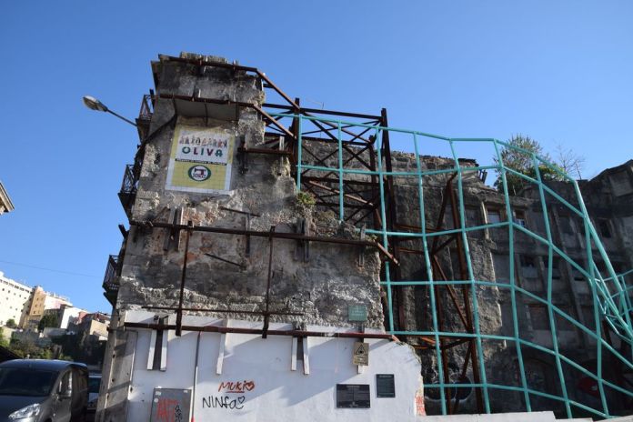 Face à la gare Sao Bento à Porto Portugal