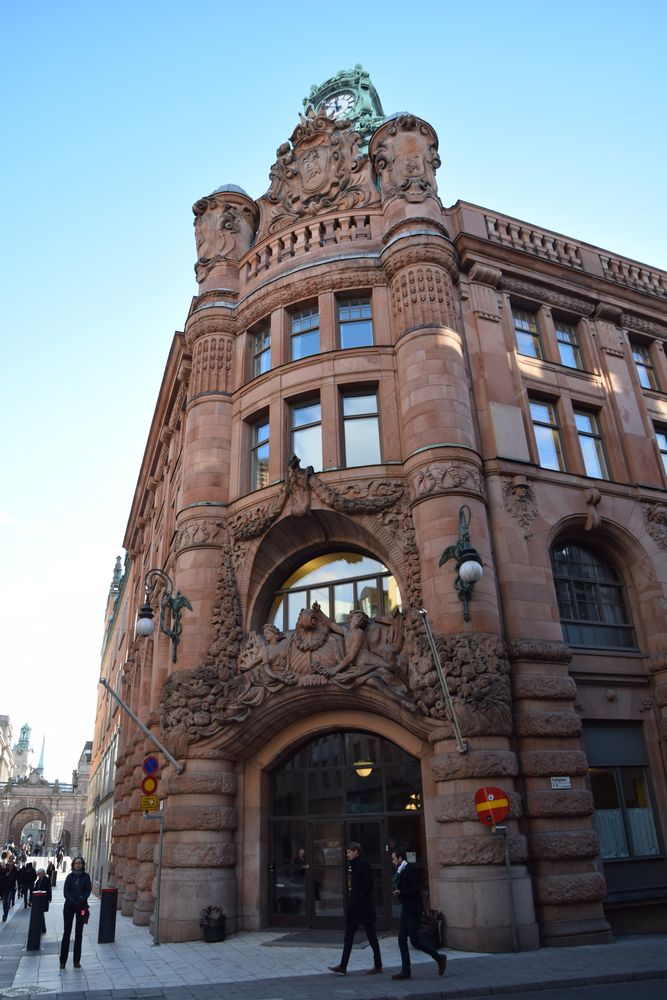 façade en majesté rosenbad stokholm suède