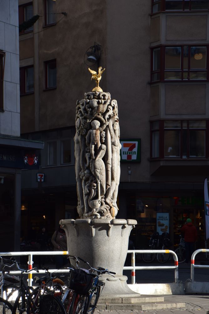 sculpture quartier Sturebadet stockholm suède