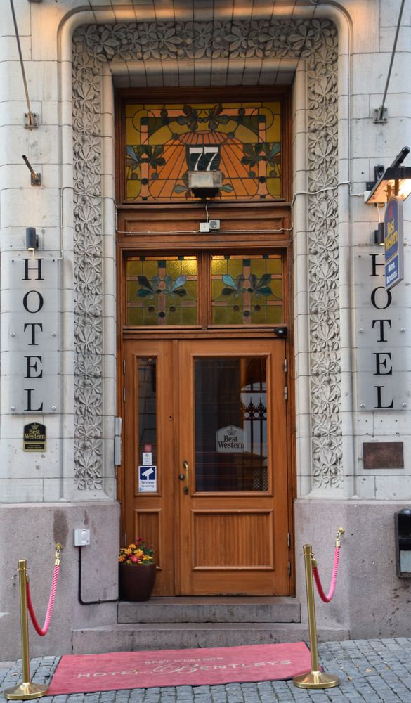 porte art nouveau drottiningattan stockholm suède