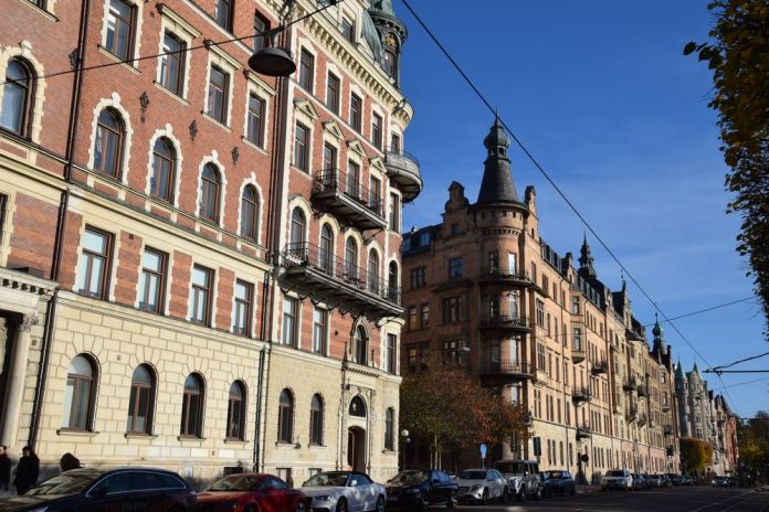 strandvagen stockholm suède