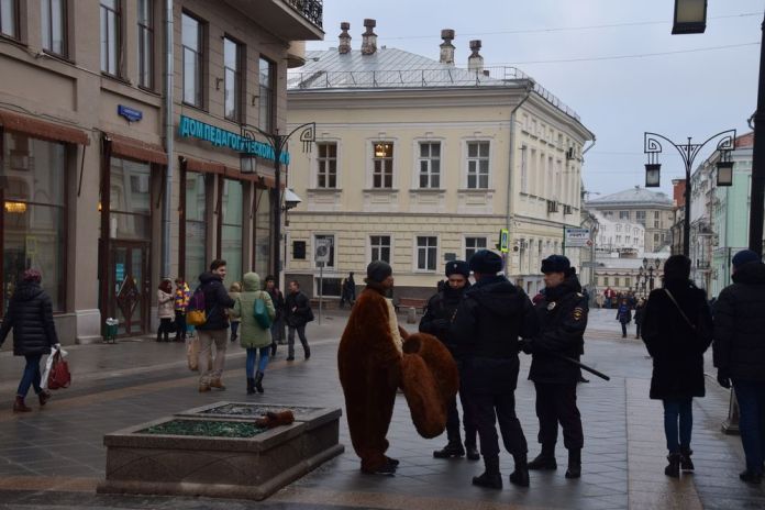 scène de la vie quotidienne à moscou moscow russie russia