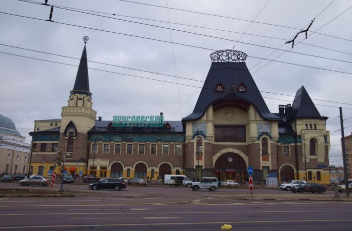 gare art nouveau iaroslav moscou moscow russie russia