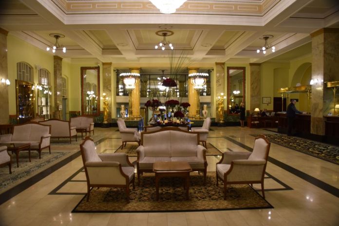 hall d'entrée hôtel metropol moscou moscow russie russia