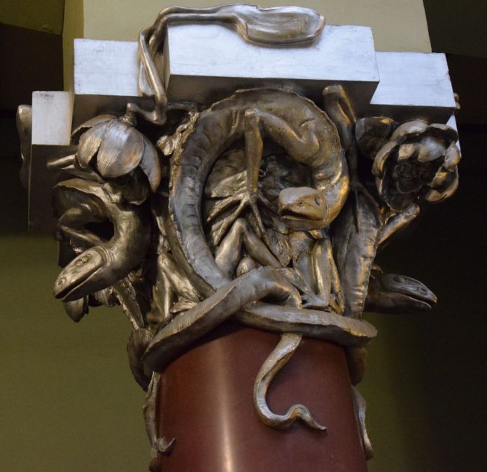 chapiteau pilier maison musée gorki moscou moscow russie russia