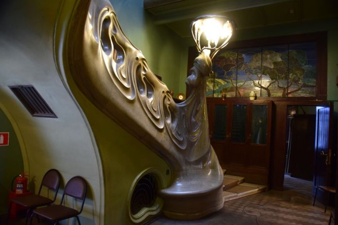 escalier maison musée gorki moscou moscow russie russia