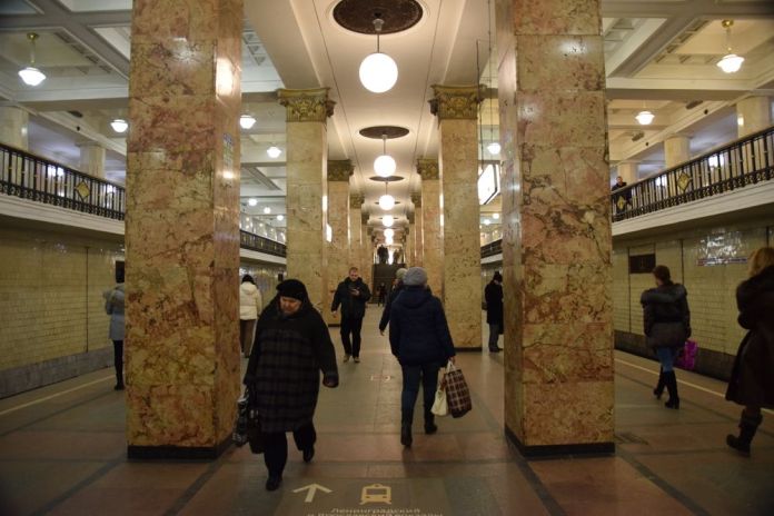 colonnes marbre métro moscou moscow russie russia