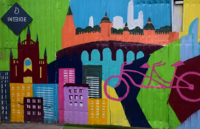 parking à vélo octobre rouge russie russia moscou moscow