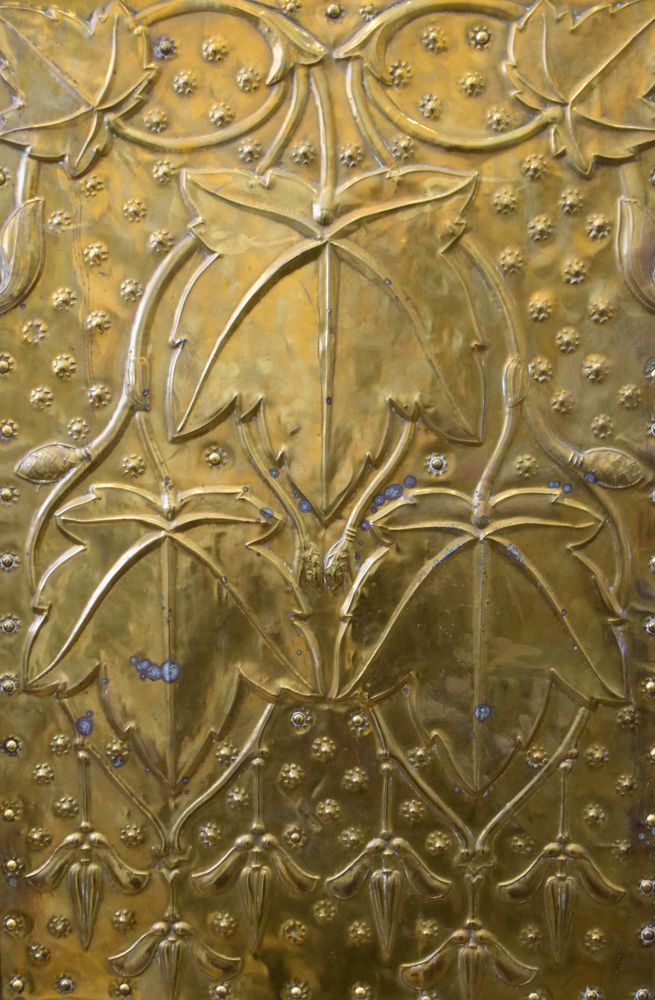 plaque cuivre hall de la poste la chaux de fonds suisse switzerland