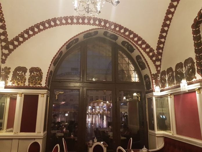 arches du café Noworolski art nouveau cracovie