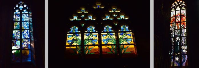 vitraux église des Franciscains cracovie