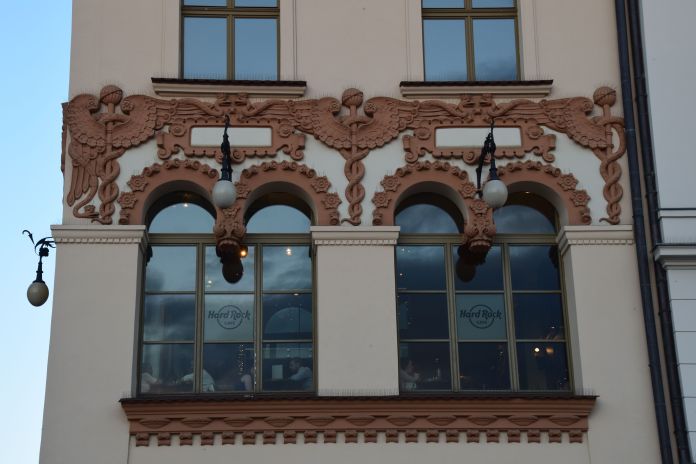 détail décors maison czynciel cracovie