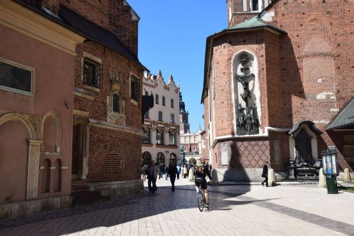 cracovie en allant vers le Rynek