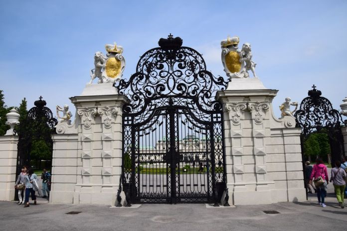 portail entrée belvédère vienne