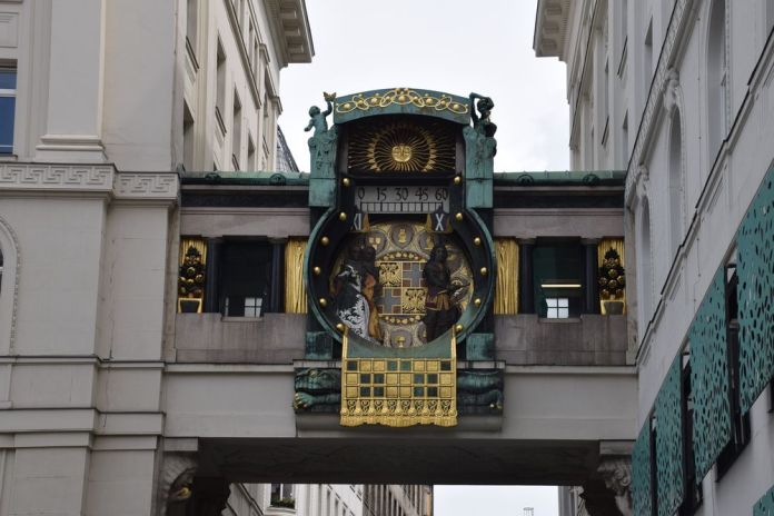 horloge Ankeruhr vienne