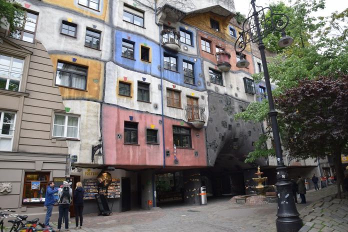 couleurs Hundertwasser haus vienne
