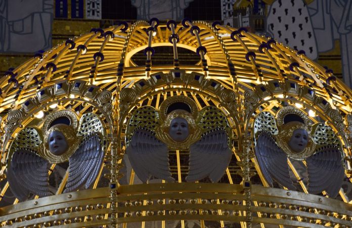 coupole dorée anges steinhol vienne