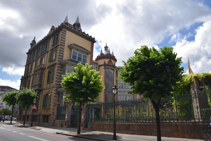 arrière palais Chavarri bilbao