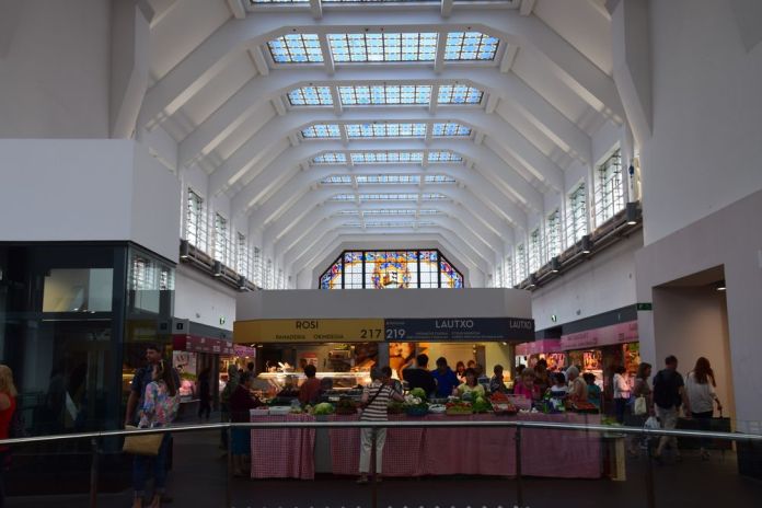 halle du marché de la ribera a bilbao