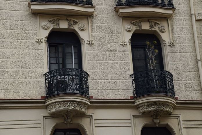 immeuble moderniste rue alameda recalde