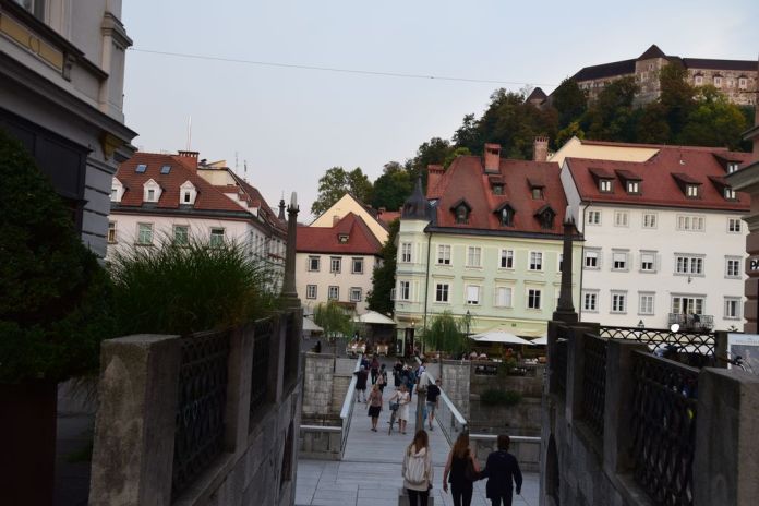 ljubljanica pont et château