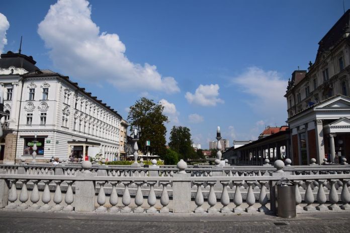 rambardes triples pont ljbljana
