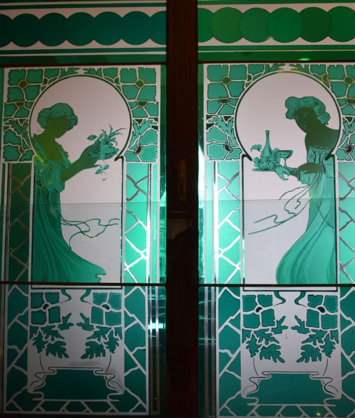 vitrail grand hôtel union ljubljana