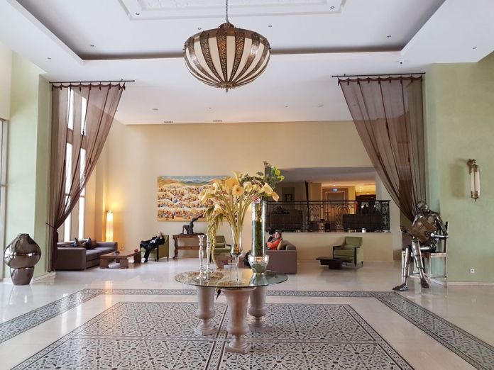 hall d'entrée hôtel Palais Médina et Spa Fès