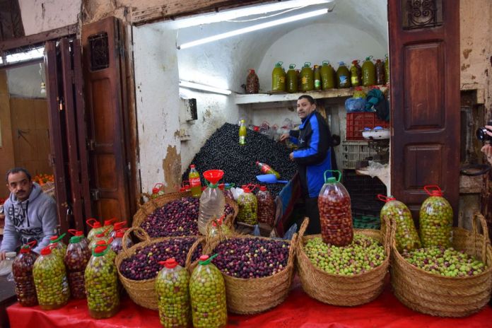 marchand d'olives Médina de Fès