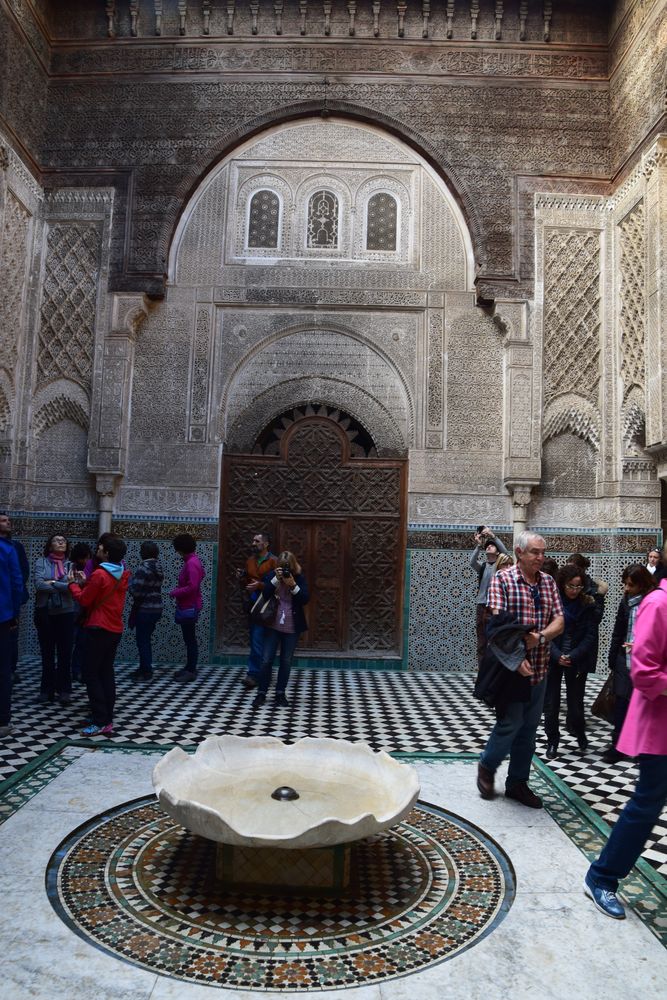 vasque centrale université El Qarauiyin Fès